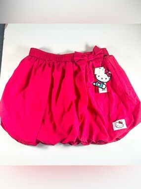 Sanrio Hello Kitty Girls Bubble Skirt with Bow Size 14
